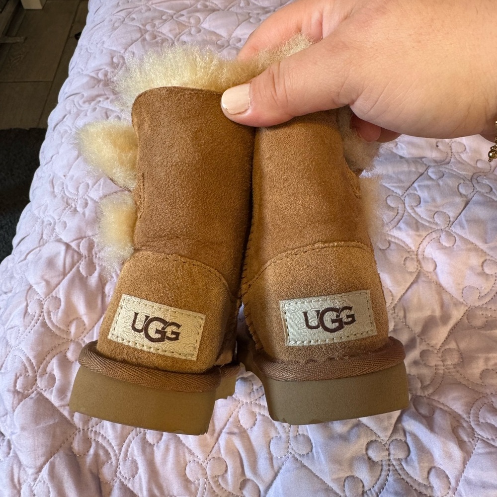 UGG Tan Suede boots for girls
